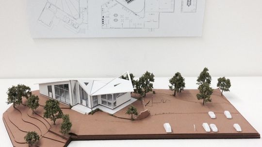 3D outdoor space design plan